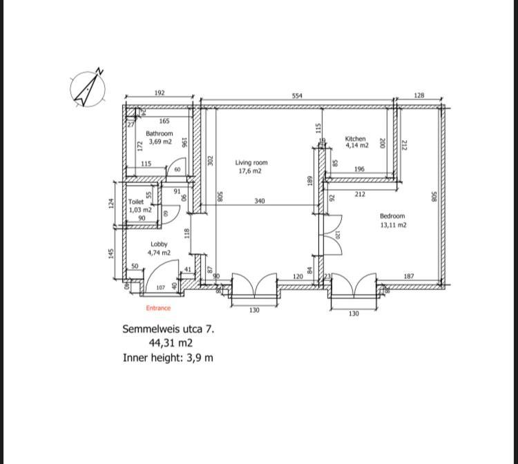 Semmihome Budapest Semmelweis Street מראה חיצוני תמונה